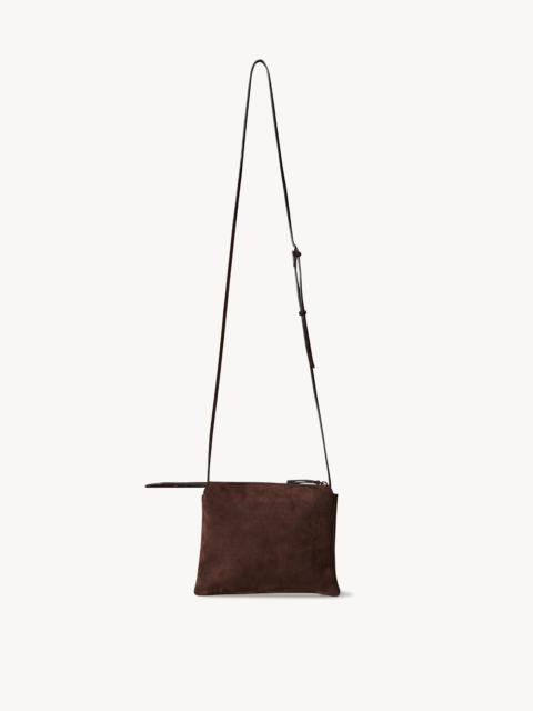 The Row Nu Mini Twin Bag in Suede