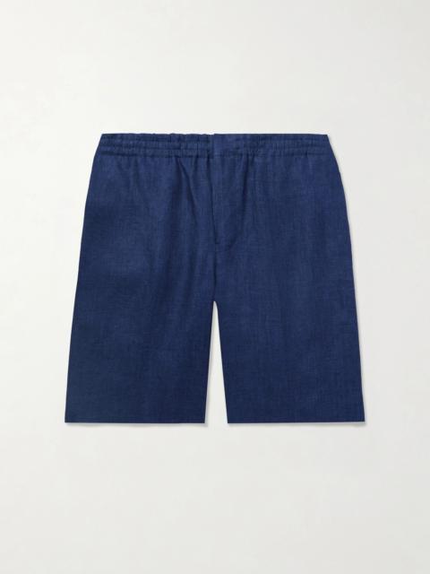 ZEGNA Straight-Leg Oasi Linen Shorts