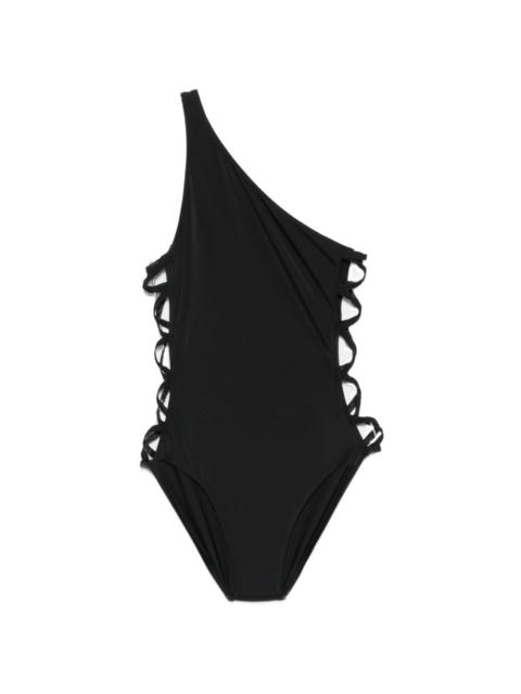NORMA KAMALI one-shoulder swimsuit