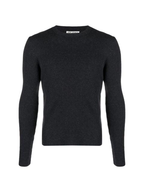 Our Legacy Compact crew-neck wool jumper