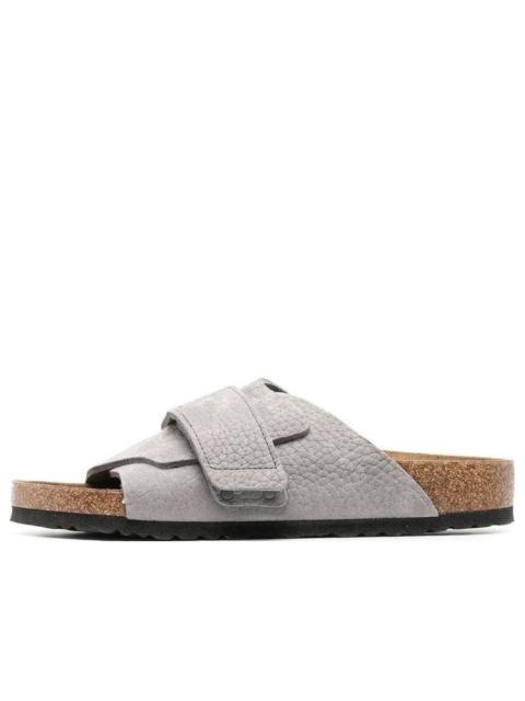 BIRKENSTOCK Birkenstock Kyoto Nubuk Leather ' Desert Buck Whale Gray' 1024502