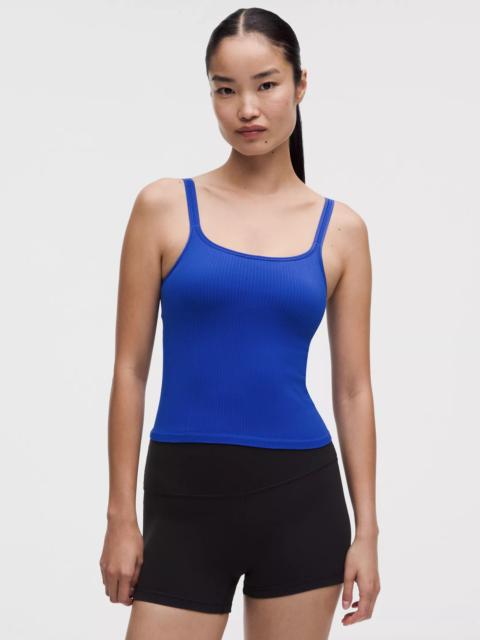 lululemon Ebb to Street Scoop-Neck Cropped Tank Top *Light Support, B/C Cup