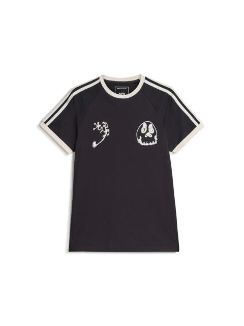 Y-3 GRAPHIC CALI SHORT SLEEVE TEE - BLACK