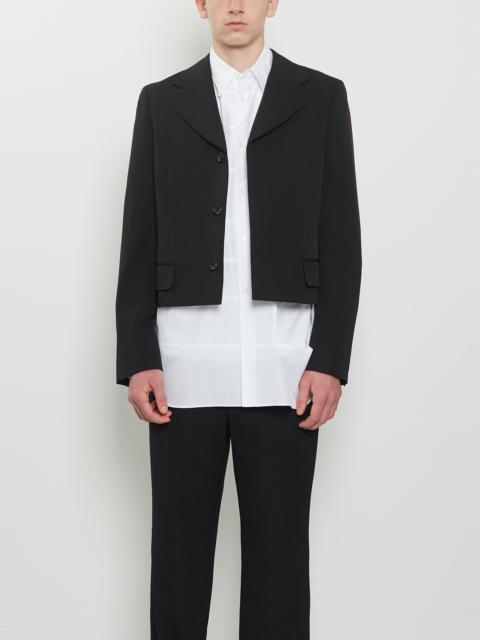 Comme des Garçons Homme Plus Wool Short Blazer