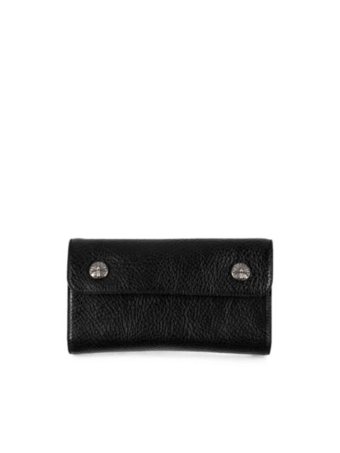 Chrome Hearts Big Wave zip-pocket wallet