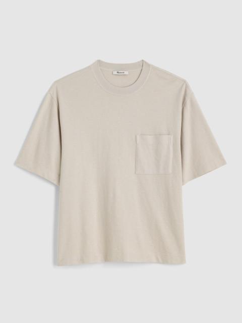 Madewell Boxy Pocket Tee in Weekend Slub