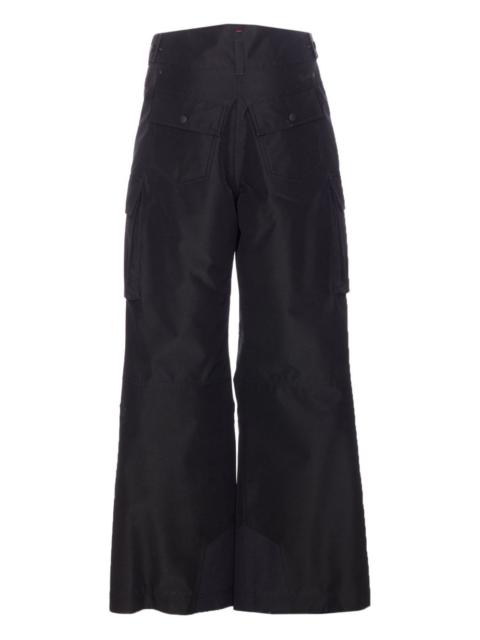 Moncler Grenoble patch-logo ski cargo pants