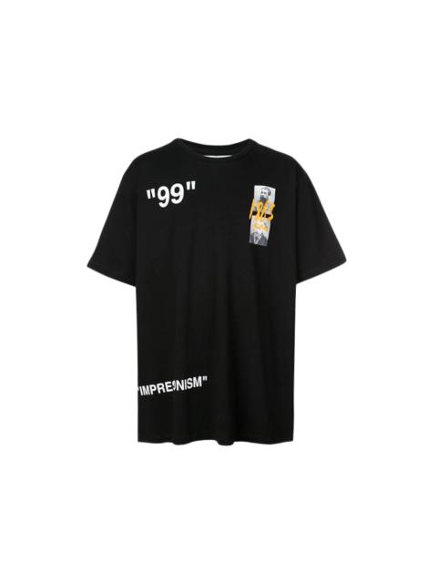 Off-White OFF-WHITE Slim Fit Summer T-Shirt Black