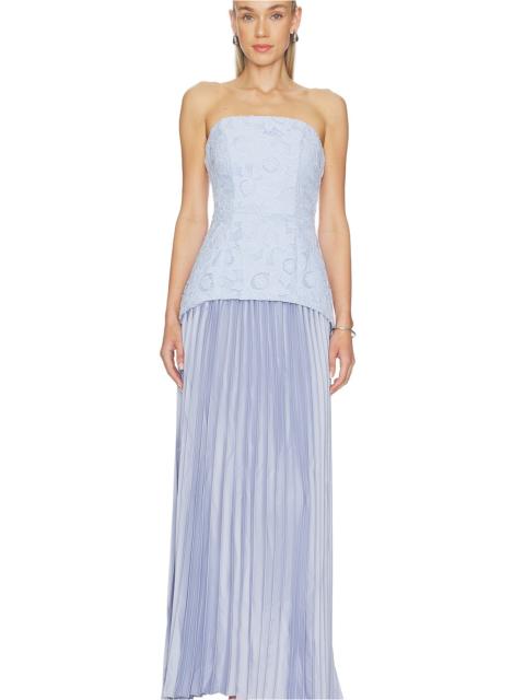 ELLIATT Lacy Strapless Gown