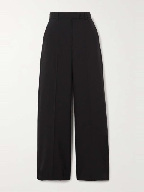Valentino Grain de poudre wool straight-leg pants