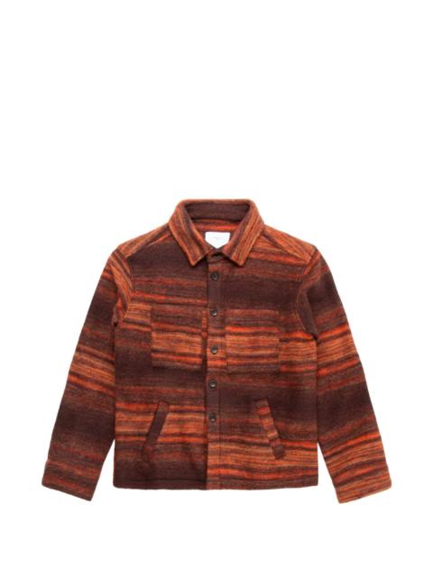 PERCIVAL Missisipi jacquard shirt jacket