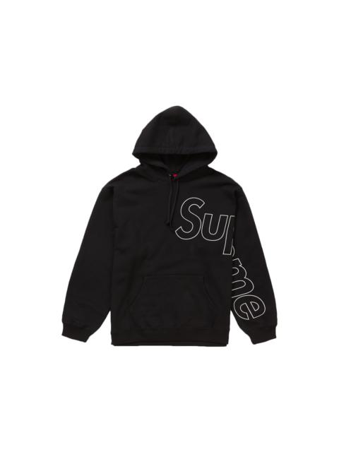 Supreme Supreme Reflective Hooded Sweatshirt Black