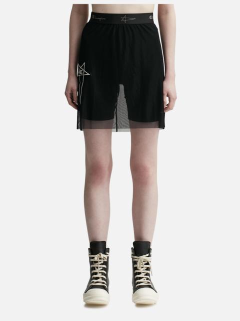 RICK OWENS X CHAMPION SACRIMINI SKIRT