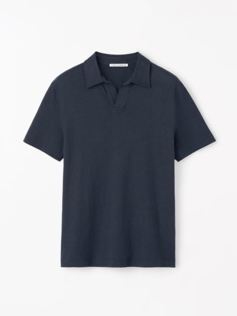 TIGER OF SWEDEN Ray Open-Neck Polo Shirt