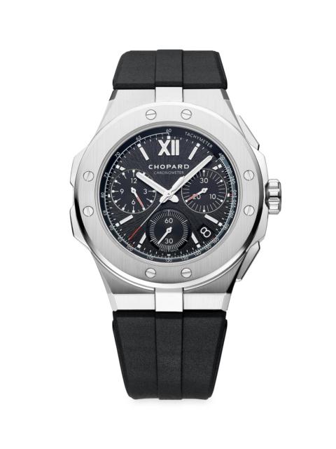 Chopard Women's Alpine Eagle Stainless Steel & Rubber Extra-Large Chronograph Watch - Steel