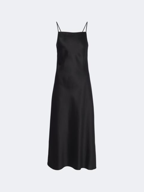 JOSEPH Cloe silk satin midi dress