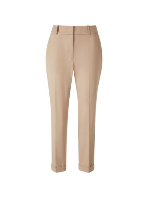 PESERICO belt-loop cuffed trousers