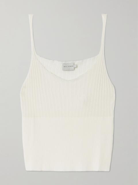 DEIJI STUDIOS Ribbed Lyocell Tank
