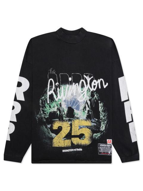 RIVINGTON roi Rebis IT WAS WRITTEN L/S TEE - MECHANIC BLACK
