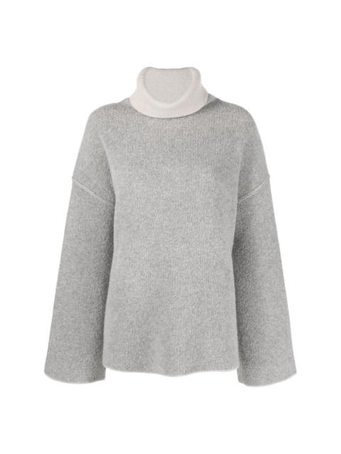 JOSEPH roll-neck long-sleeve jumper