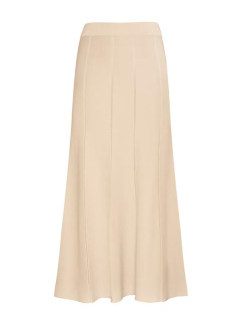 Zimmermann LUMINOSITY KNIT PANELLED SKIRT