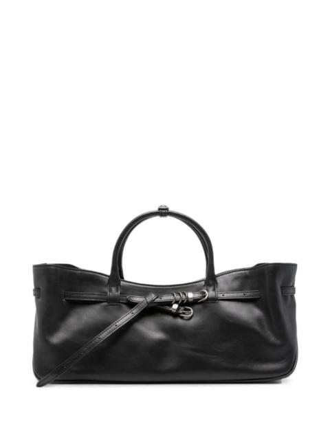 MARGESHERWOOD Margesherwood Grandma Used Belt-detail Leather Tote Bag