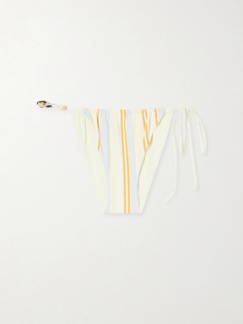 SIR. Pernille Reversible Striped Bikini Briefs