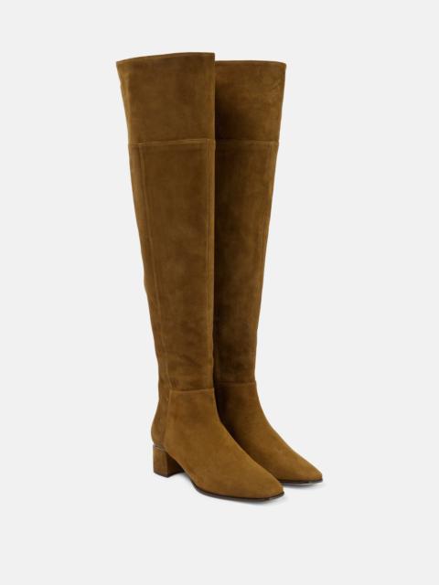 JIMMY CHOO Loren 45 suede over-the-knee boots