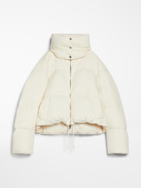 Sportmax BEIRA Oversized waterproof fabric down jacket