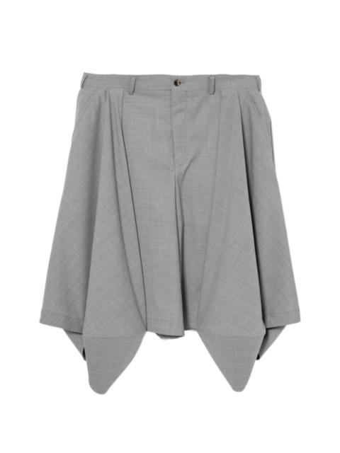 Comme des Garçons Homme Plus flapped shorts
