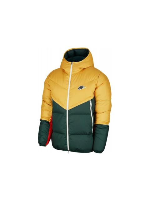 Nike Nike Sportswear Down-Fill Windrunner Jacket Yellow/Green