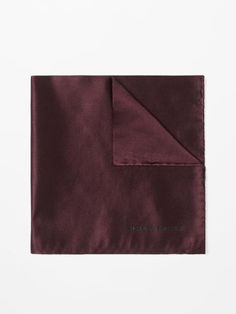 TIGER OF SWEDEN Madenis Silk Handkerchief