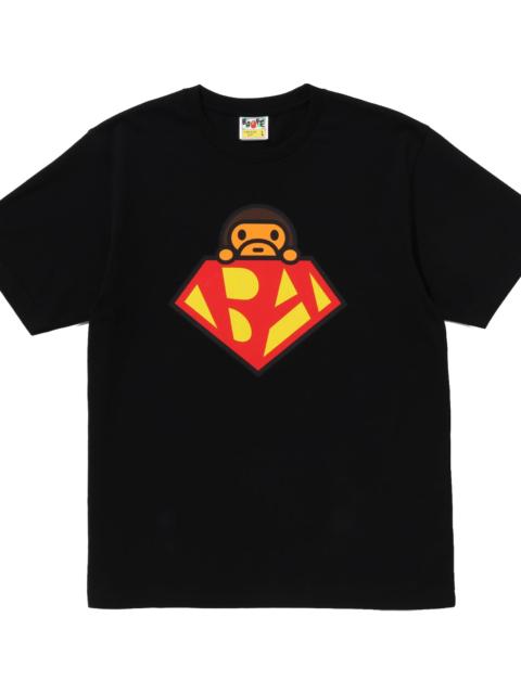 A BATHING APE® Hero Baby Milo Tee "Black" BAPE101