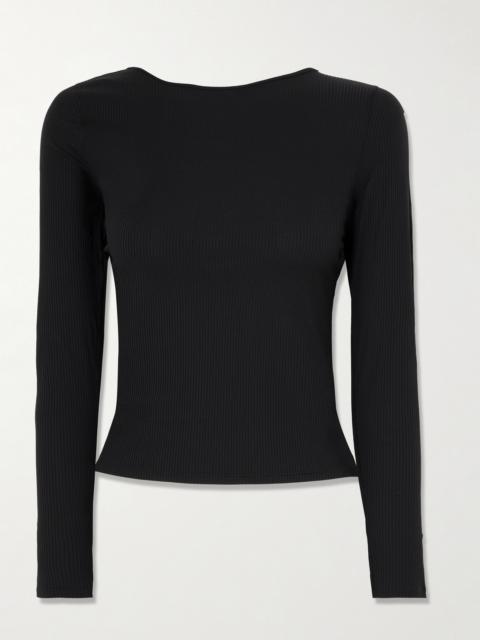lululemon Ribbed Scoop-back Yoga Long-sleeve Shirt
