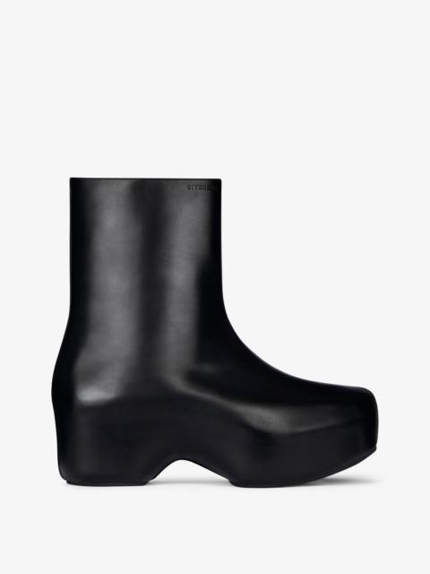 Givenchy G CLOG BOOTS IN LEATHER
