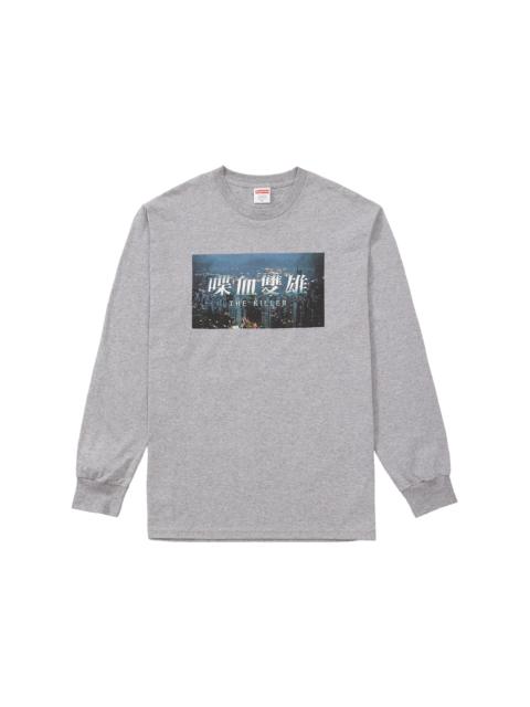 Supreme The Killer L/S Tee Heather Grey