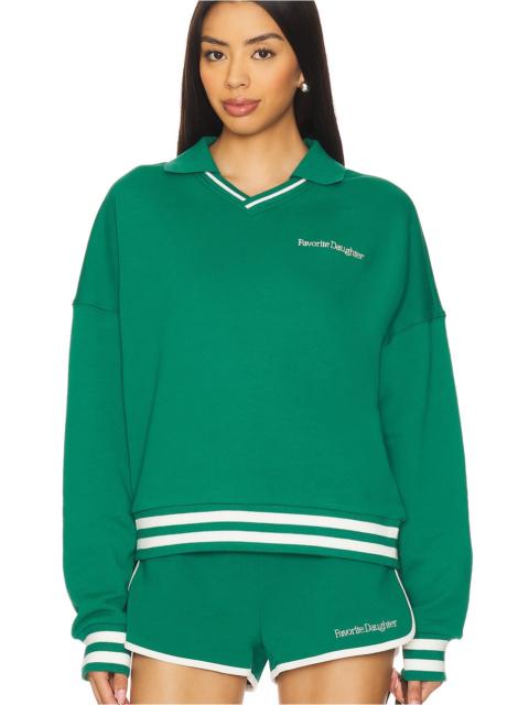 Favorite Daughter Ivy League Rugby Sweater