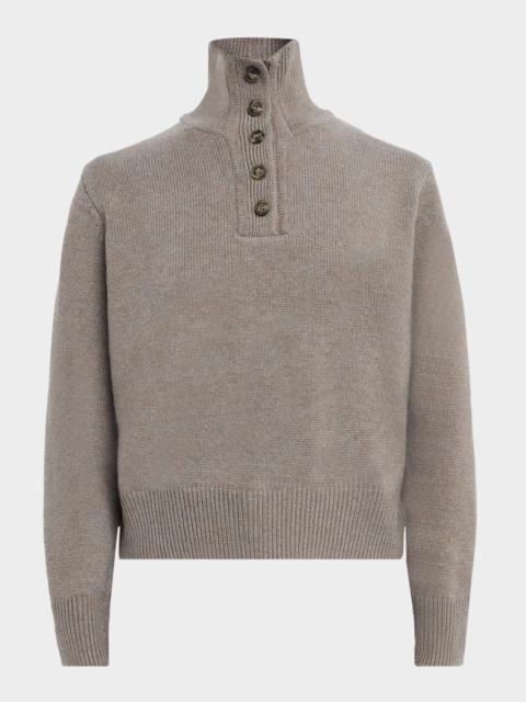 Yves Salomon Wool Turtleneck Pullover