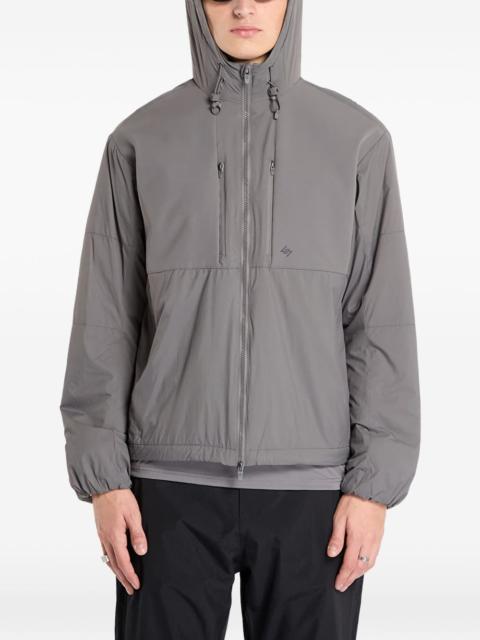 REPRESENT 247 Panelled Insulated hodded jacket