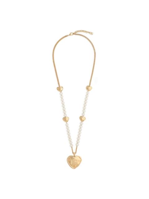 Dolce & Gabbana heart-pendant necklace