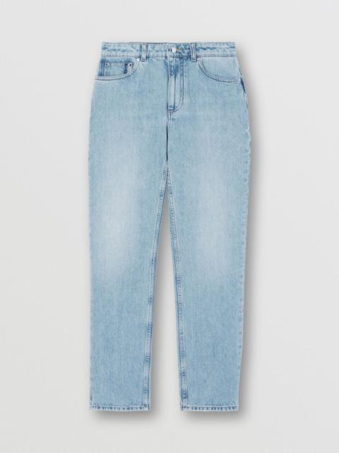 Burberry Straight Fit Pocket Detail Denim Jeans