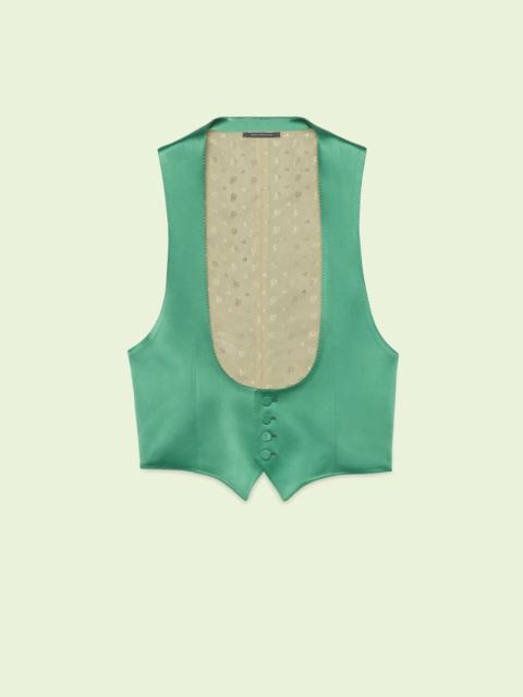 GUCCI Satin formal vest