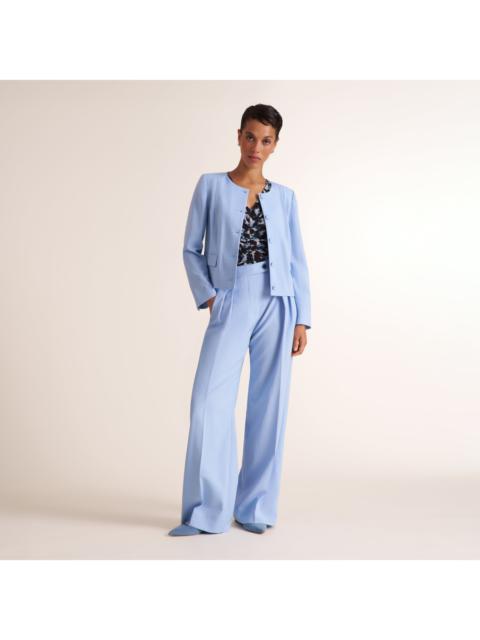 M.M.LaFleur Aniya Crop Jacket - Air Twill