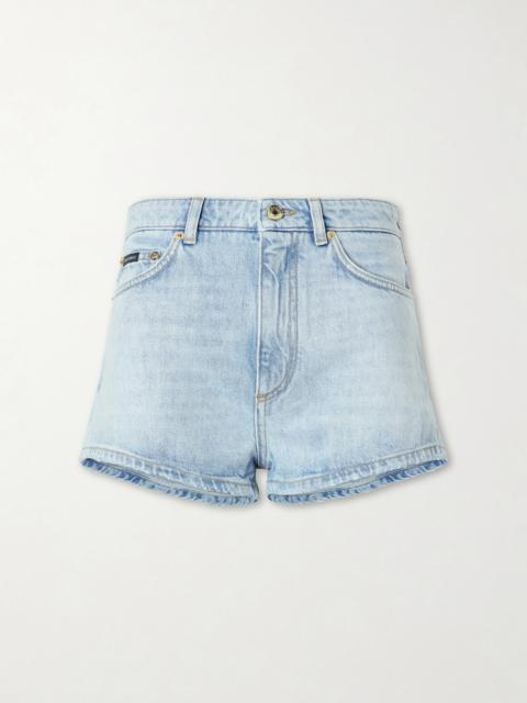 Dolce & Gabbana Cotton Denim Shorts