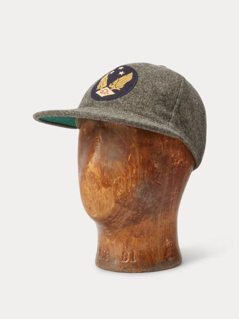 RRL by Ralph Lauren Logo Wool-Blend Felt Ball Cap