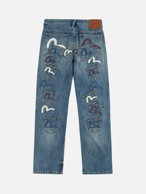 EVISU Multi-Pocket Seagull Jeans #2020