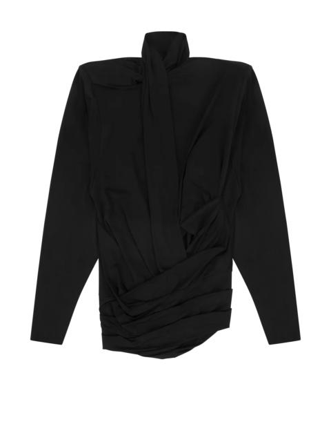 entire studios DALTERS MINI DRESS BLACK