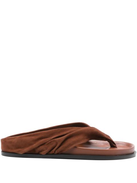 A.EMERY Shaw flip flops