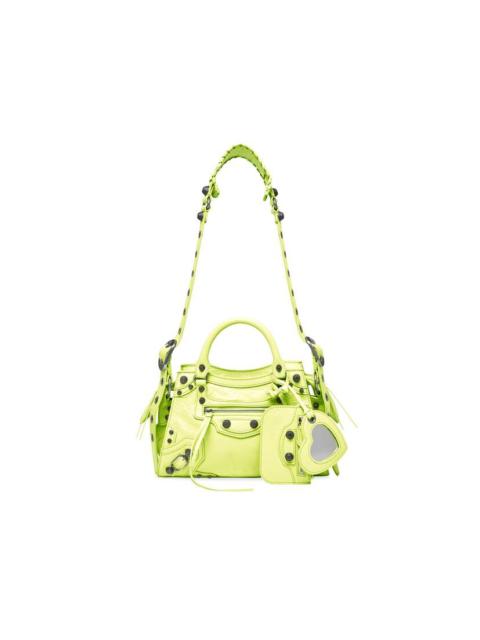 BALENCIAGA Women's Neo Cagole Xs Handbag in Lime
