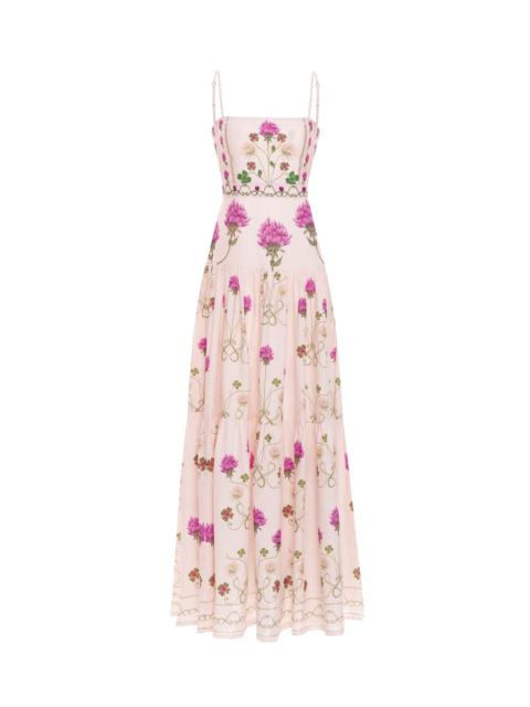 Agua by Agua Bendita Lima Trebol Maxi Dress